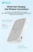 DEVIA POWER BANK MAGNETICO 20W 10.000MAH WHITE DEPB20M772W