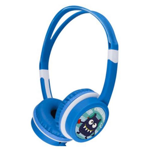 TECHMADE GEMBIRD CUFFIE PER BAMBINI CON LIMITATORE VOLUME BLU