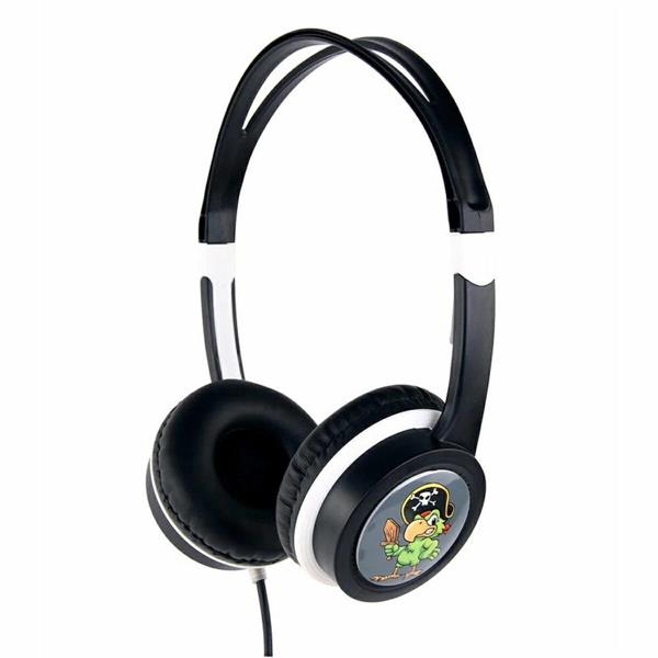 TECHMADE GEMBIRD CUFFIE PER BAMBINI CON LIMITATORE VOLUME BLACK