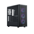 CASE COOLER MASTER ELITE 502 ATX MIDI TWR BLACK 3*120MM ARGB GLA