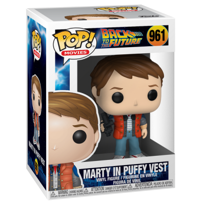 ACTION FIGURES FUNKO POP! RITORNO AL FUTURO MARTY CON SMANICATO