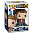 ACTION FIGURES FUNKO POP! RITORNO AL FUTURO MARTY CON SMANICATO