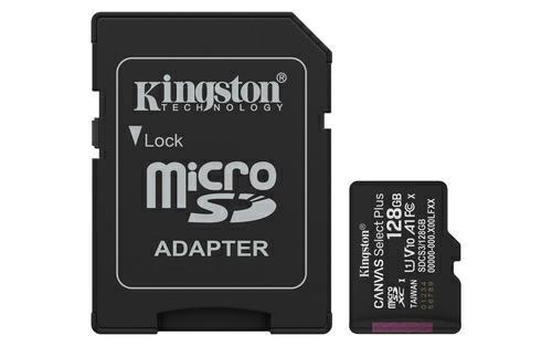 MICRO SD KINGSTON 128GB CLASSE 10 CANVAS
