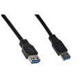CAVO LINK PROLUNGA USB3.0 M/F 28AWG HALOGENFREE 1.8MT