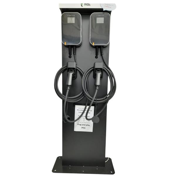 COLONNA 22+22KW SDG MOBILITY MODELLO NERO CON 2 SPINE TIPO 2
