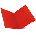 CARTELLINE 3 LEMBI CON STAMPA ROSSO CF.50PZ