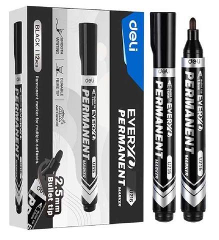 MARKER PERMANENTE P. TONDA BLACK U216 CF.12PZ