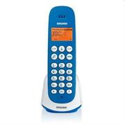 TELEFONO CORDLESS BRONDI ADARA AZZURRO-BIANCO VIVAVOCE DISPLAY R