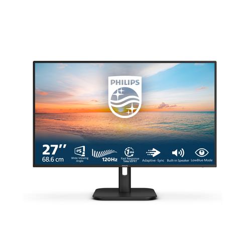 MONITOR LED PHILIPS 27 IPS FHD 100HZ 4MS VGA HDMI DP MULTIMEDIA