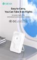 DEVIA POWER BANK MAGNETICO CON SUPPORTO 20W 10.000 MAH WHITE