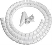 SPIRALE AVVOLGI CAVI FLESSIBILE VULTECH 150CM BIANCO SN21505/WH