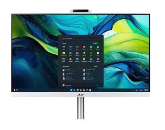 PC AIO ACER 23.8 FHD CORE5 120U 8GB SSD512 W11H WHITE/SILVER