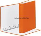CARTELLA 4 ANELLI H&H 26X34CM ARANCIO