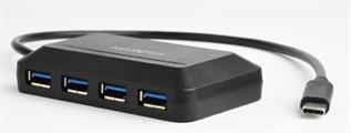 TECHMADE GEMBIRD HUB TYPE-C USB 3.1 A 4 PORTE