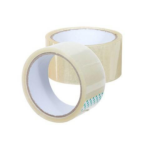 NASTRO ADESIVO TRASPARENTE MM.48X66MT CF.6PZ