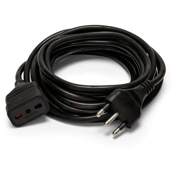 VELAMP PROLUNGA 16A PRESA ITALIANA 10MT BLACK
