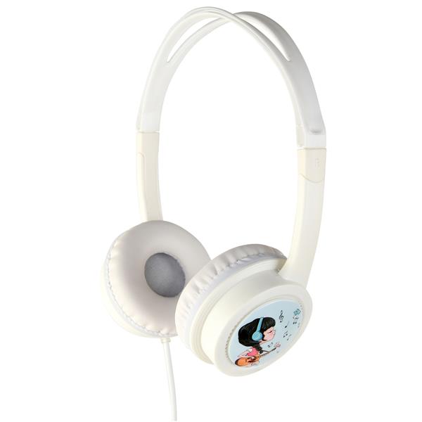 TECHMADE GEMBIRD CUFFIE PER BAMBINI CON LIMITATORE VOLUME BIANCA