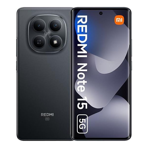 SMARTPHONE XIAOMI REDMI NOTE 15 5G 8+256GB BLACK