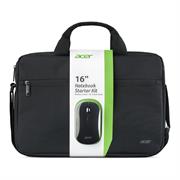 STARTER KIT ACER BORSA PER NOTEBOOK 16 + MOUSE WIRELESS E BT BK