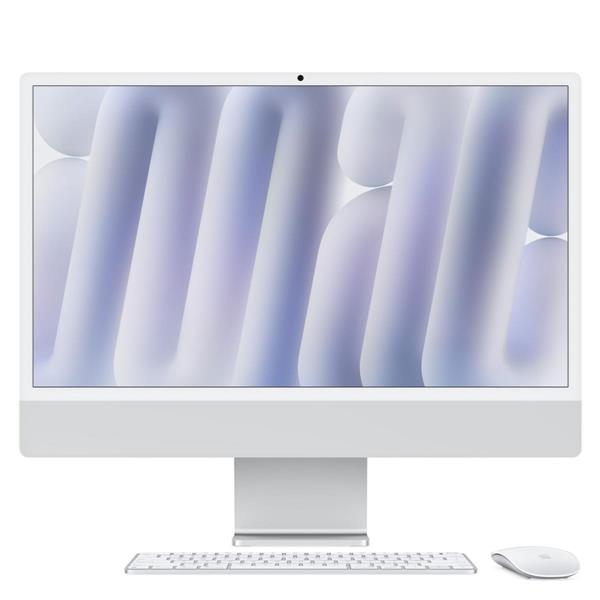 PC AIO APPLE IMAC 24 4.5K M4 8-CORE 16GB SSD256 SILVER M.KEYB