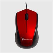 TECHMADE MOUSE OTTICO USB CON FILO RED
