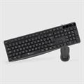 TECHMADE KIT DI TASTIERA E MOUSE CON FILO USB COLORE NERO
