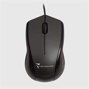 TECHMADE MOUSE OTTICO USB CON FILO BLACK