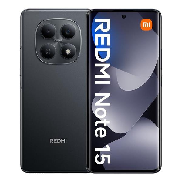 SMARTPHONE XIAOMI REDMI NOTE 15 8+256GB BLACK