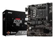 MB MSI A520M-PRO SKT.AM4 DDR4 RAID M.2 SATA GBLAN HDMI DP VGA