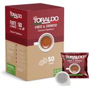 CIALDE CAFFE TORALDO 44MM MISCELA FORTE E CREMOSO 50PZ