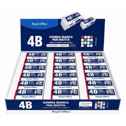 GOMMA BIANCA PER MATITA ROYAL OFFICE CONF.36PZ