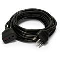 VELAMP PROLUNGA 16A PRESA ITALIANA 3MT BLACK