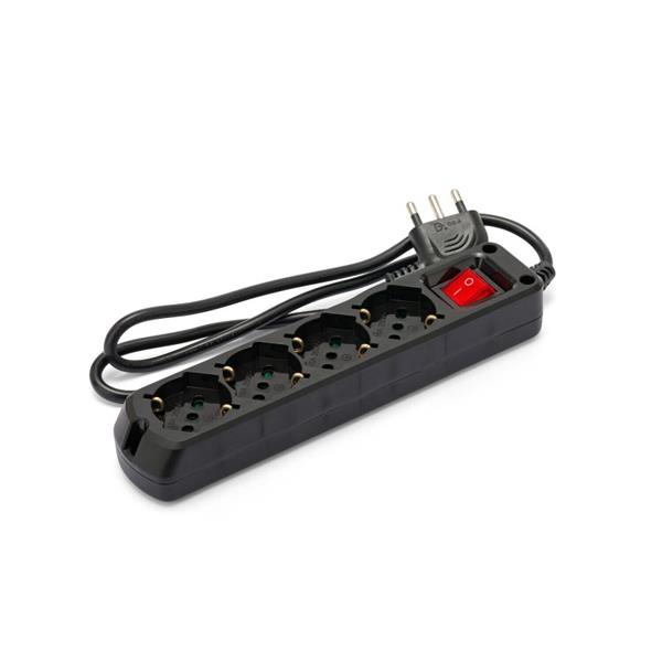 VELAMP MULTIPRESA 4 BIPASSO 10/16 4 SHUKO CON INTERRUTTORE