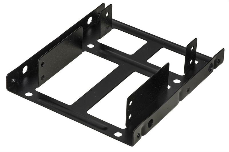 - FRAME DI MONTAGGIO PER 2 HDD/SSD 2.5 SU ALLOGGIAMENTI 3.5