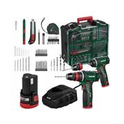RICOND. TRAPANO AVVITATORE PBSA 12 SET XXL 2 BATTERIE