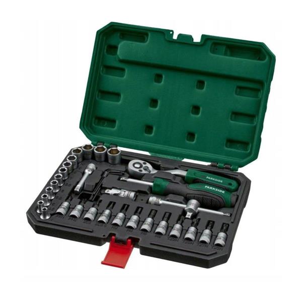 RICOND. SET CHIAVI A BUSSOLA 36PZ ACCIAIO CR-V S2 CON CRICCHETTO