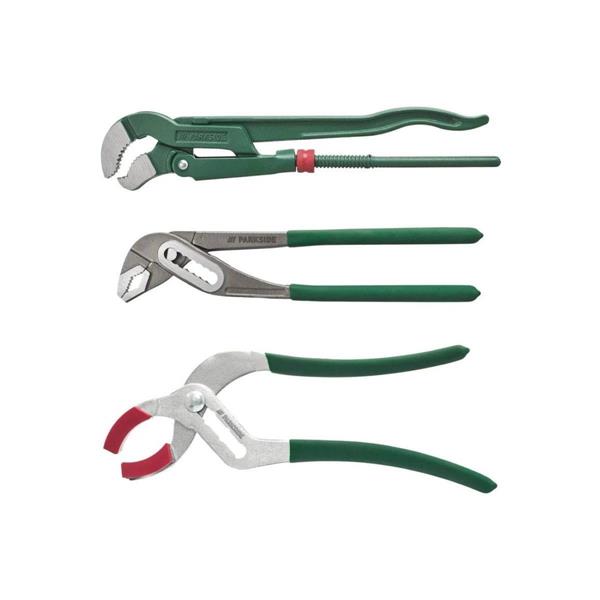 RICOND. SET PINZE IDRAULICHE 3PZ PAPPAGALLO SIFONI GIRATUBI