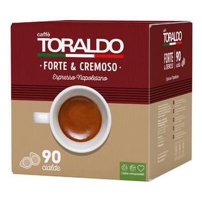 CIALDE CAFFE TORALDO 44MM MISCELA FORTE E CREMOSO 90PZ