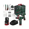 RICOND. TRAPANO AVVITATORE PBSA 12 SET XXL 2 BATT. VALIGETTA