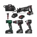 RICOND. PERFORMANCE COMBO KIT 20V 7in1 UTENSILI BRUSHLESS E LED