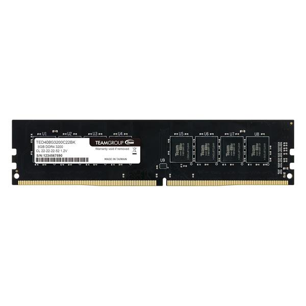 DIMM TEAM ELITE DDR4 8GB 3200MHZ TED48G3200C2201