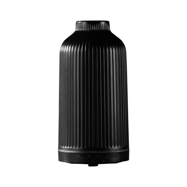 RICOND. DIFFUSORE AROMI ULTRASUONI 100ML NEBBIA LED 6H NERO