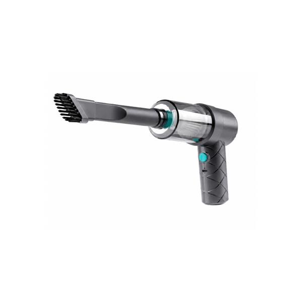 RICOND. MINI ASPIRAPOLVERE 2 IN 1 RICARICABILE GRIGIO/CELESTE