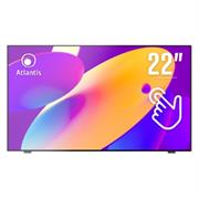 MONITOR MULTIMEDIALE TOUCH ATLANTIS 22 FHD 1080P VGA HDMI DP