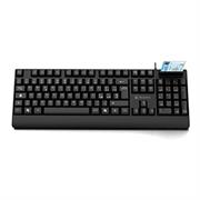 TASTIERA CON LETTORE SMART CARD ATLANTIS COLORE NERO CAVO 150CM