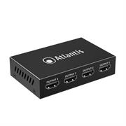 HDMI SPLITTER 4 PORTE ATLANTIS 4K@30HZ E FHD@60HZ USB NON INCL