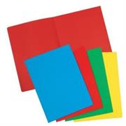 CARTELLINE SEMPLICI CONF.20PZ COLORE ROSSO