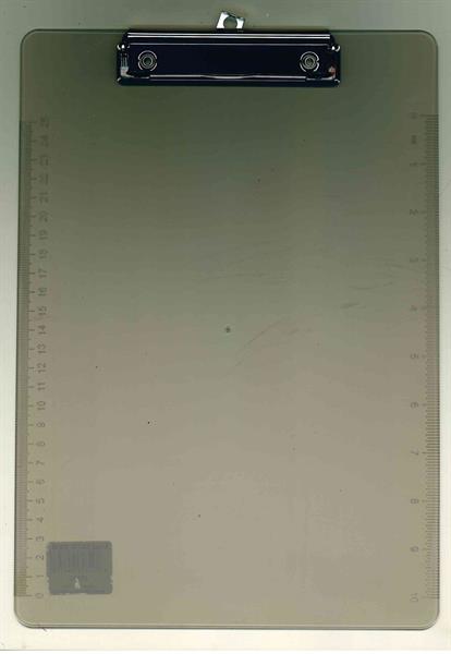 PORTABLOCCO CON MOLLA IN PLASTICA TRASPARENTE