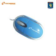 MOUSE USB TECHMADE BLU