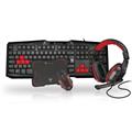 TECHMADE KIT GAMING 2 TASTIERA MOUSE CUFFIE E PAD